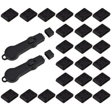 MAINE USB TYPE-C C타입 포트락 잠금장치 키2 잠금알24(블랙) ctypel224bk