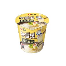 농심 누들핏 돈코츠맛 34g, 4개