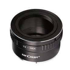 K&F Concept T2-NEX _ T2 Mount Lens - Sony E FE Body 변환어뎁터, 1개