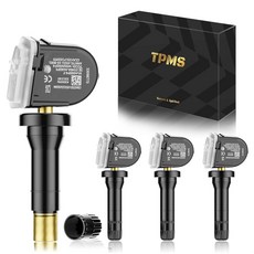 PUMBOAT 보트 TPMS GM 433Mhz 사전 프로그래밍된 타이어 압력 모니터링 센서 호환 가능: 캐딜락 XT517-22 - 쉐보레 말리부16-22|크루즈16-19|카마로, PUMBOAT 보트 TPMS GM 433Mhz 사전 프
