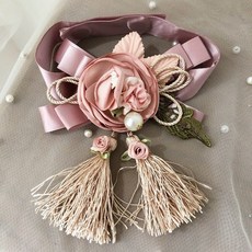 북유럽식 커튼 버클 자석 창의 큐트 거즈 버클 라이트 한 쌍 라이브 플라워 커튼 클립, 낱개입