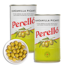 페렐로 만자닐라 피칸테 올리브 캔(통조림), 2개, 350g