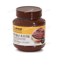 (노브랜드) 헤이즐넛 초코 크림 잼 400g, 1개