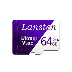 高速記憶卡 專用tf卡 手機 監視器 行車紀錄器 通用記憶卡 Class10, 1個, 64G-C10