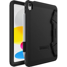 OtterBox Defender for Business W/EDU 스탠드 아이패드 10세대용 (전용) - 블랙 (비소매 포장), Defender Series w/ Accessory