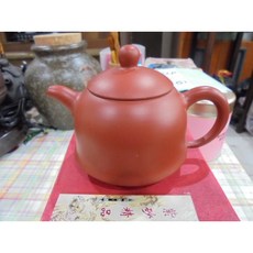 鵬宗小舖 臺灣新生代手拉坯陶藝師阿鈞師落款茶壺 臺灣壺泡茶壺 紫砂壺/黑鐵沙/大紅袍#5, 1個