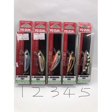 雷蛙小舖 YO-ZURI L-MINNOW (S) 黑格 爛招 海連 紅糟 捲仔 吳郭魚 釣魚路亞餌, 5,單一, 1個
