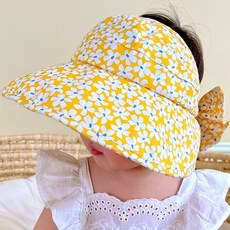 준캡 유아 아동 어린이 데이지 돌돌이 썬캡 모자 봄 여름 가을 자외선차단 귀여운모자