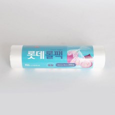 클린팩 이라이프 음식보관 중형 200매입 비닐팩 위생롤팩 중