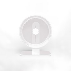 랜보어 햄스터 플라워 높이조절 휠 쳇바퀴 18cm, 1개, 투명