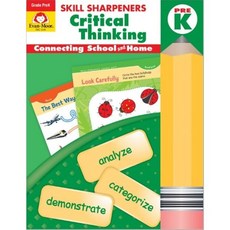 에반무어 Skill Sharpeners Critical Thinking Grade Pre K, Evan-Moor Educational Publi...