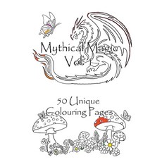 (영문도서)Mythical Magic Vol.1 Paperback, Fairydust Creations, English, 9781919342047