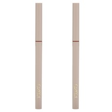 엑셀 excel 뉘앙스 풀 크리미 펜슬 아이라이너 0.1g, 2개, NP05 캐러멜