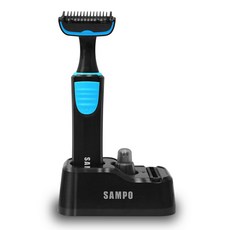 SAMPO聲寶 水洗式電動修鼻毛器 修毛刀 EB-Z1802WL 鼻毛刀 體毛刀 腋毛刀 鬢角刀 修眉刀 清潔刀 原廠保固, 黑色