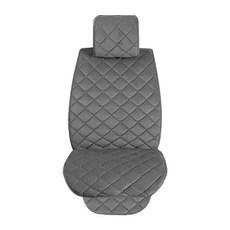 킨톤 더워머 겨울차량용 시트커버, 그레이, 1개