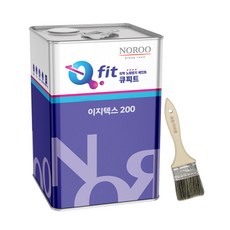 노루 외벽 외부 큐피트이지텍스 200 18리터, 1개, 18L, 화이트