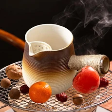 세라믹 차 주전자 포함 잎차용 내구성 있는 인퓨저 측면 손잡이, 01 Style B