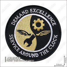 【ARMYGO】陸軍航空601旅飛保廠 部隊章 模型 軍事模型 台灣軍事, 1個, 不車魔鬼氈