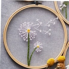 프랑스 도안 diy 민들레 자수 패키지 공예 59000EA 1EA, 본상품