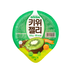 진주 천하장사 키위젤리, 100g, 4개