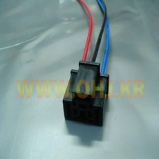 H4 라이트소켓 배선 커넥터 자동차 커넥터 (고급형) (HS-H4C), 1개