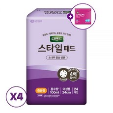 디펜드 스타일 요실금 패드 라이너 남성용 여성용 참숯중용량 24매x4팩+[견본], 스타일언더웨어(팬티), NW2-여성슬림대형9매X4팩+견본, 24