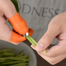 올트레이드 다용도 만능 엄지칼 손가락칼 골무, 1개, 오렌지