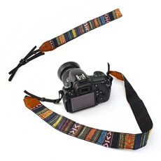빈티지 넥 스트랩 카메라 펜탁스 파나소닉 디카 호환, 1개