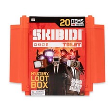 SKIBIDI TOILET 神秘收納箱 潮流公仔 20件組, 1個