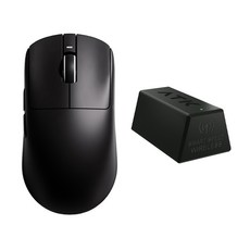 VXE R1 PRO MAX 무선 잠자리 게이밍 마우스, 블랙, R1 PRO MAX 마우스+4K 리시버