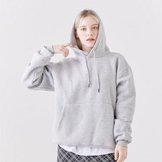 時尚素色長袖帽T