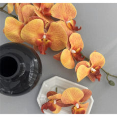 호접 부자재 조화 설날 새해 추석 명절 어버이날 답례품 보자기 포장 소품 장식, 오렌지