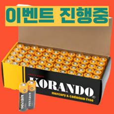 건전지나라 대량 AA건전지 최신제조 추가증정 진행중, 1개, 60개입, AAA