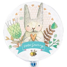 PUCH 風扇安全防護網罩, 風扇罩-花園小兔, 1個