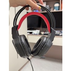 頭戴式有線炫酷機甲遊戲耳機 3.5mm USB, 如圖所示, 詳情頁內介紹