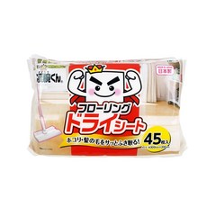 【GOOD LIFE 品好生活】日本製 凄腕君地板用除塵紙巾（45張入）, 1個