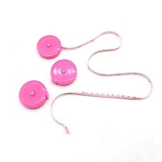 소형 원형미니 자동 줄자 휴대용 1.5M pag+2705zc, 1개