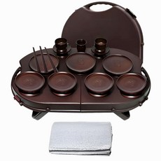 하울 국산 접이식 휴대용 제기세트 23P 풀구성 경량, 1세트