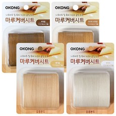 오공 마루커버시트(선택) 마루흡집 장판보수 테잎형 커버시트 메이플 테이프 똑템 목재, 라이트브라운