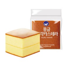 천원빵 몽글 사각 카스테라, 42개, 110g