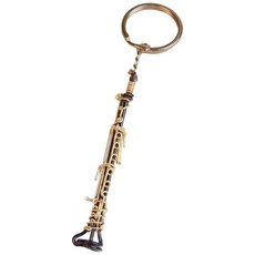 Wire Lover Art studio 鋁線雙簧管鑰匙圈 - 精緻手工樂器造型配件, 詳見包裝