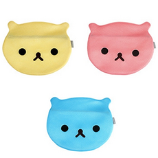 귀여운 속옷 세탁망 브래지어 빨래망 2종, 곰돌이-핑크, 1개