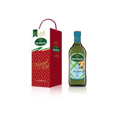 Olitalia 奧利塔 玄米油 1L 禮盒裝 義大利原裝進口, 1入