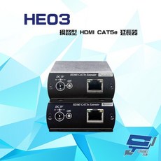昌運 HE03 HDMI CAT5e 網路延長器 支援 150M 傳輸, 1個