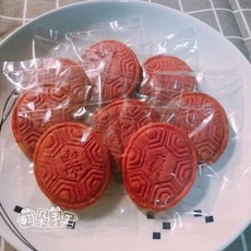 紅龜粿餅乾 12片禮盒 傳統點心 送禮佳選, 1個, 紅龜粿壽+古字壽