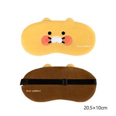 韓國大創Daiso春植浴室用品 Kakao 1個, 睡眠眼罩 大臉, 黃色
