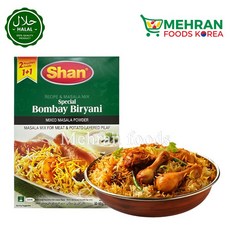 SHAN SPECIAL BOMBAY BIRYANI MASALA (60g+60g) 스페셜 붐베이 비리야니 마살라 (향신료), 120g, 1개