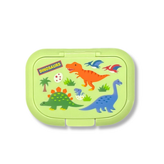 Skater 迪士尼 綠色恐龍 彈蓋式濕紙巾蓋 環保重複使用 濕巾專用蓋, 1個