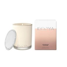 澳洲經典香氛蠟燭 400g (8款可選) - ECOYA 禮味, 1個, 雪松皮革