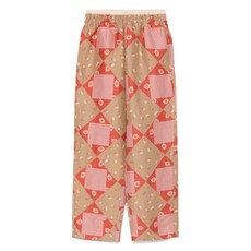 란라 믹스 프린트 팬츠